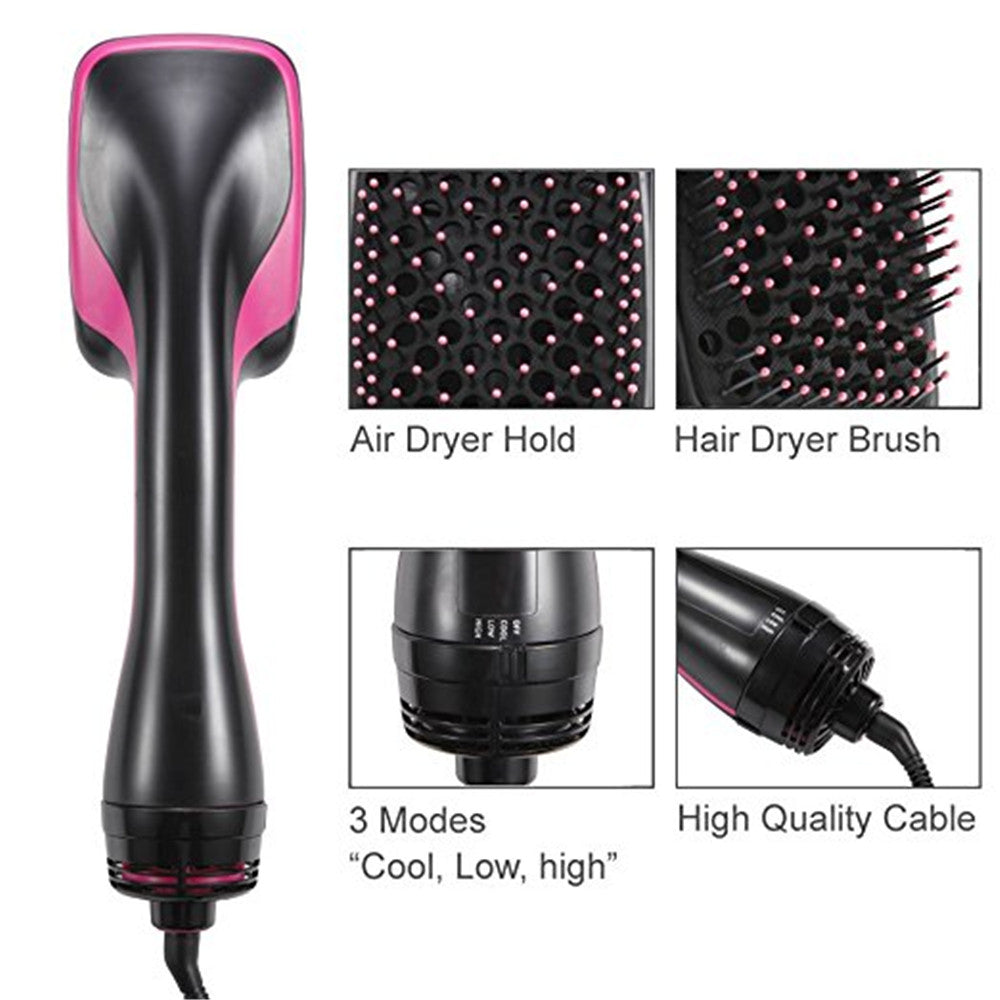 Hair Dryer Styler Brush for Short Hair