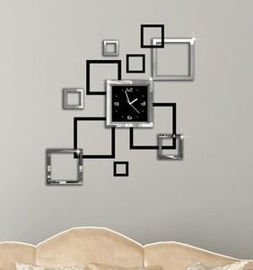 DIY Mirror Clock