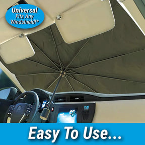 Foldable Car Sun Umbrella-Block Heat UV