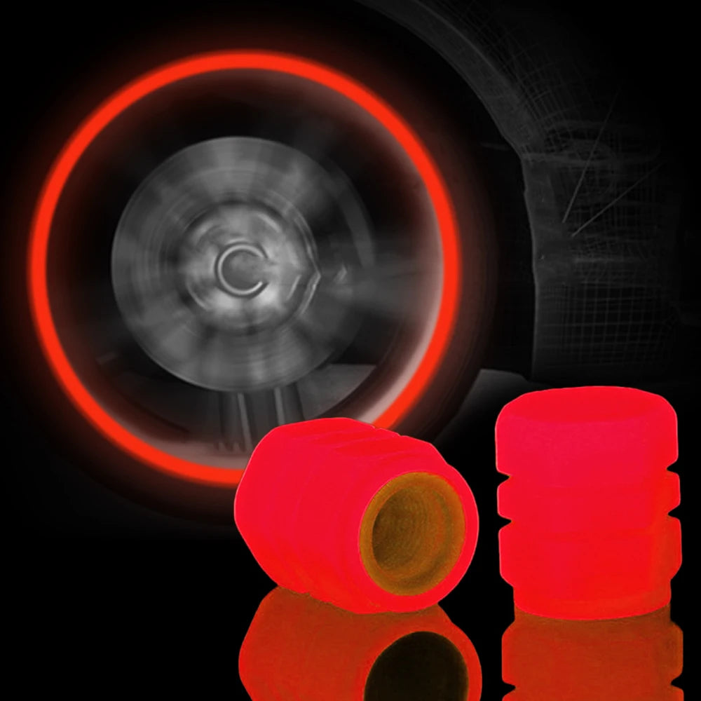 Car Motorcycle Luminous Tire Valve Cap