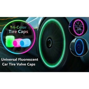 Car Motorcycle Luminous Tire Valve Cap