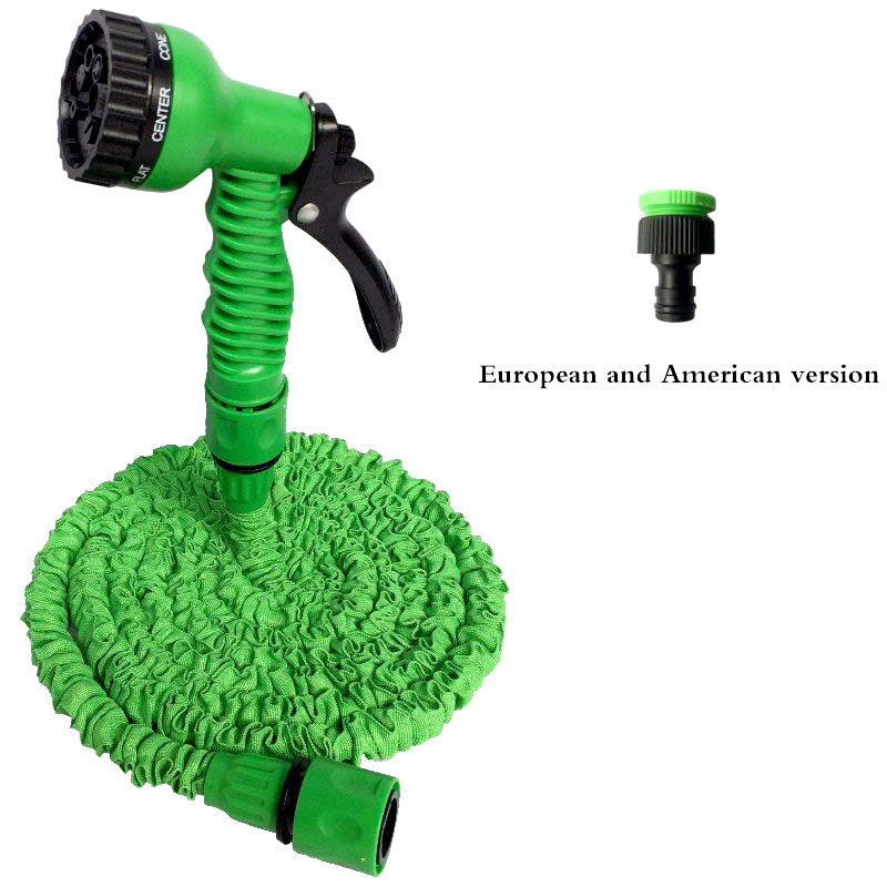 Expandable Garden Hose with Spray Nozzle