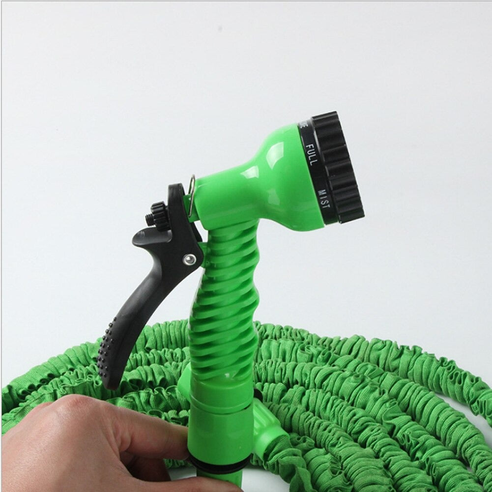 Expandable Garden Hose with Spray Nozzle